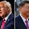 US President Donald Trump and Chinese President Xi Jinping. Boeing deliveries to China have previously been disrupted at times of tension between Washington and Beijing.