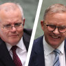 Courting the undecided voter: Morrison and Albanese tune in to breakfast TV, radio