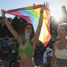 Tens of thousands take part in Budapest Pride.