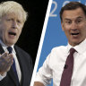 Boris Johnson v Jeremy Hunt for leadership of Conservative Party, UK prime ministership.