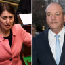 Boo! Berejiklian’s bad luck with men is a scary affair
