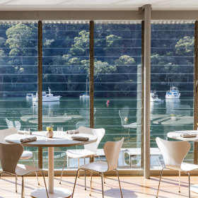 The view from Berowra Waters Inn.