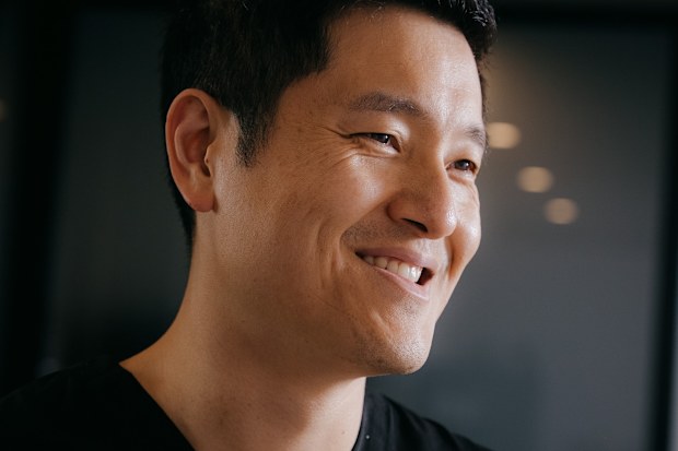 Everlab co-founder Dr Steven Lu smiles for a photo.