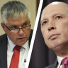 Dutton savages key Senate crossbencher in brawl over press freedom remarks