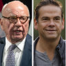 Money, power and ... Rupert descend on Lachlan Murdoch’s Christmas bash