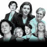 Teal independent MPs composite index image. Monique Ryan, Kate Chaney, Zali Steggall, Allegra Spender, Sophie Scamps, Zoe Daniel and Kylea Tink.