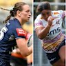 Queensland’s future NRLW stars composite.