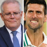 Morrison government is damned either way on Djokovic