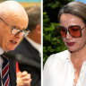 A composite image of Bureau of Meteorology Andrew Johnson and former employee Jasmine Chambers who won an unfair dismissal case in 2024.