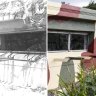 Before: The Battery Observation Post in operation in an Australian War Memorial photograph, 1944. After: The Harbour Trust with help from volunteers have refurbished the North Fort Battery.