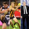 Class of 2023 unveiled: The final that split golden eras of Australian Football Hall of Fame Hawks and Cats