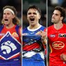 And now there is one. After Todd Marshall, Aaron Naughton and now Ben King have re-signed only Jamarra Ugle-Hagan remains out of contract of the big four key forwards who were due to come out of contract at year’s end.