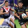 Rookie race ... Jeremiah Nanai and Taylan May are the favourites while Joseph Suaalii misses out by one game.