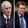 'The proposition is nonsense': Turnbull hits back at Christian Porter in leadership row