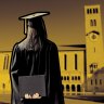 UWA Perth, with graduating student homepage image. 