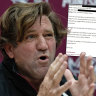 The email that shows Hasler was right