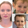 Missing pregnant woman and three children found safe in Queensland