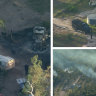 Police videos show final hours of Wieambilla shooters