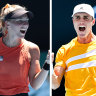 Gutsy Australian wildcards fall out of contention in third round