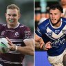 The weapons on display when Manly meet the Bulldogs