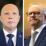 Dutton vows to repeal super tax hike as PM rules out capital gains tax change