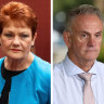 Pauline Hanson stands by Mark Latham but still wants answers on homophobic tweet