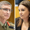 ‘Feeding frenzy’: Defence Force chief in stand-off with Lambie over military medals