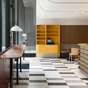 The interior of Greta, designed by Chris Connell.