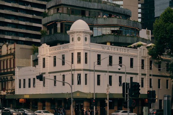 The 1853-built Waterside Hotel has been transformed into a seven-storey, 1000-person venue.