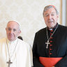 Pope Francis praises George Pell for persevering ‘even in the hour of trial’