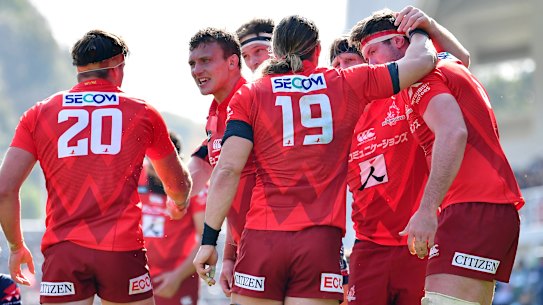 The Sunwolves have had to remain in Japan due to the outbreak of COVID-19. 