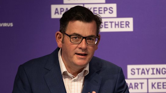 Victorian Premier Daniel Andrews 