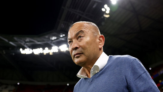 Eddie Jones before the Wales game.