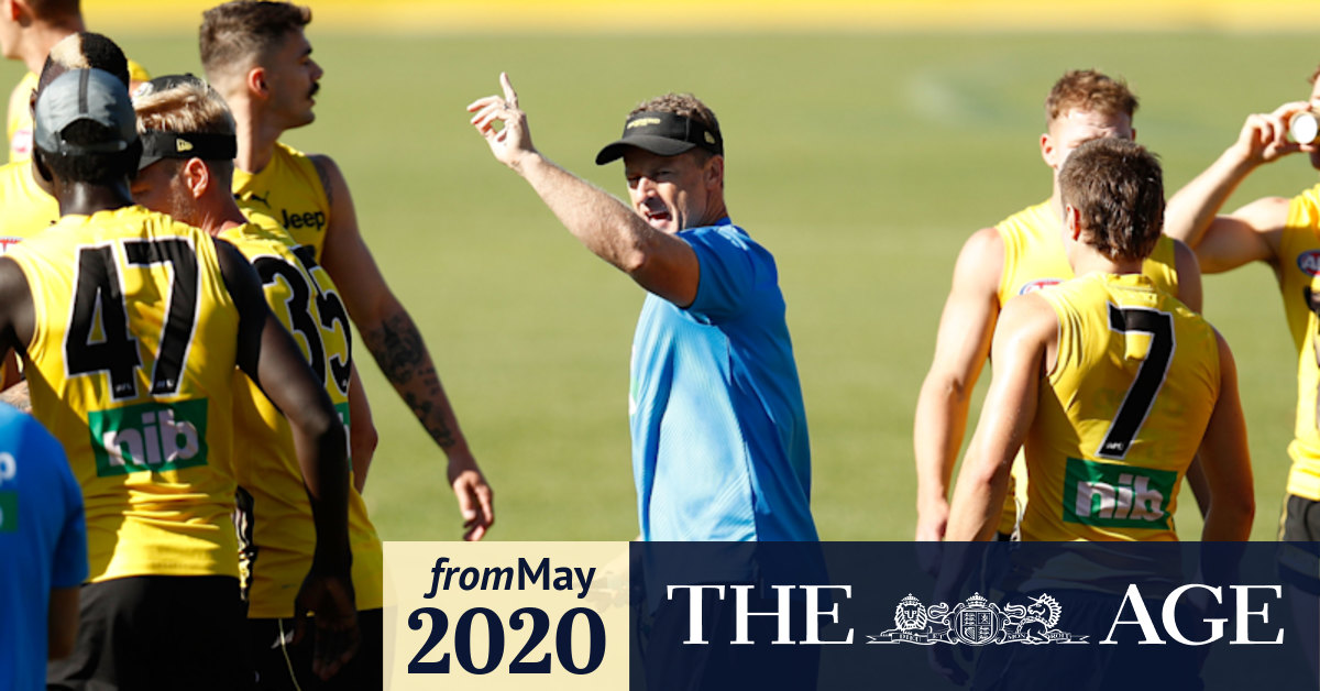 Afl 2020 Victorian Coronavirus Restrictions Ease Clubs Wait On Training Advice From League