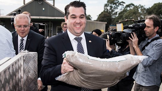 Scott Morrison made an early campaign visit to the seat of Deakin, held by Michael Sukkar, where the Coalition is promising 5 railway station carparks
