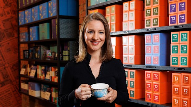 T2 Tea chief executive Christelle Young wants tea to get the same reverence coffee enjoys.
