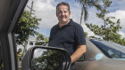 Cameron Gowing now has 40 cars in his fleet. 