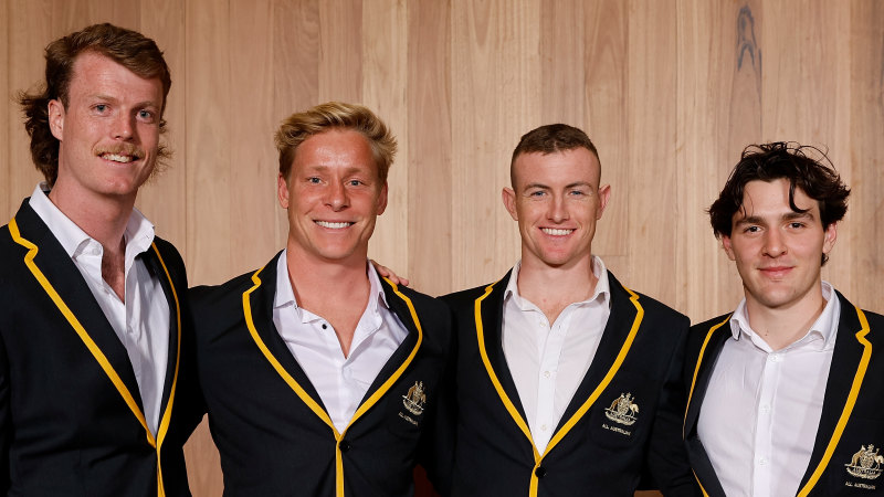 This is what Errol Gulden does with his All-Australian blazers