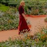 Jac Semmler in the MIFGS garden desgined by Super Bloom in  in partnership with Heliotrope Studio, Evergreen Infrastructure and Mood Construction