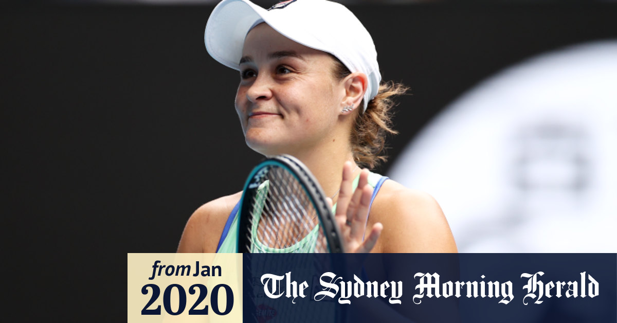 Australian Open 2020: Ashleigh Barty books place in fourth ...