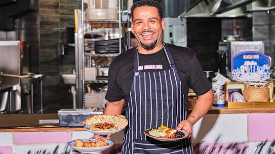 Peasants Paradice’s Zimbabwean-born chef and owner, Dwight Alexander.