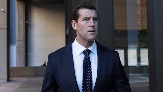Ben Roberts-Smith arrives at the Federal Court this week.