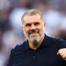 ‘Smiling for the rest of the week’: Postecoglou’s Spurs down Manchester United