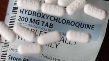 Untested but Trump says: 'What have you got to lose?': Hydroxychloroquine pills.