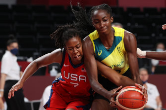 Ezi Magbegor and the Opals are out of the Olympics.