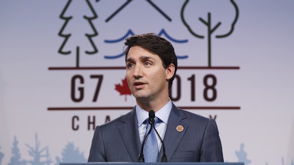 Justin Trudeau, Canada's prime minister.