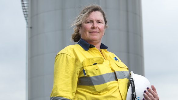 Lisa Arthur says she has not been held back from making progress in a male-dominated industry.