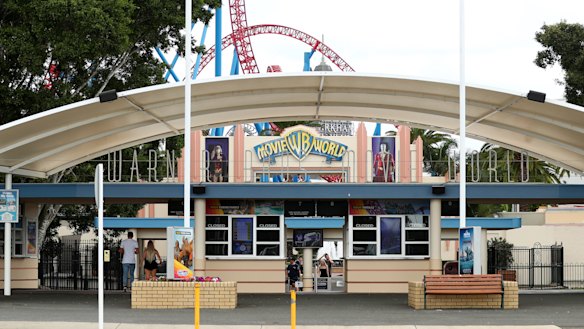 Movie World is one of the Gold Coast theme parks re-opening.