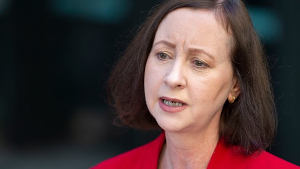 Health Minister Yvette D’Ath said anyone who had a history of anaphylactic reactions to bee stings or food should consult their GP, but that advice was superseded the same day.
