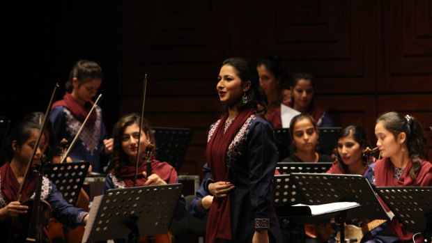 Afghanistan's first all-female orchestra will tour Australia for the first time. 